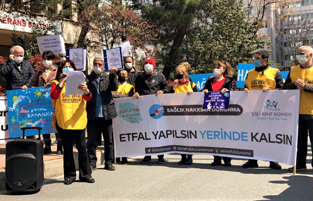 ŞİŞLİ ETFAL HASTANEMİZİ GERİ İSTİYORUZ – BETÜL ADATEPE – 14 Nisan 2022