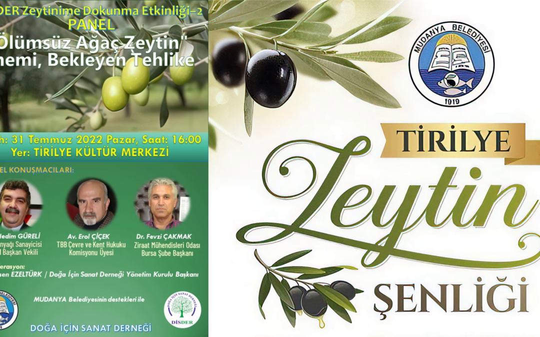 Zeytinime Dokunma Paneli – 31 Temmuz 2022 – Mudanya, Tirilye